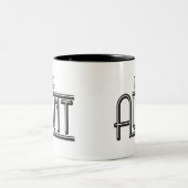 TASSE 2 COULEURS "LA TONNE" (Centre)