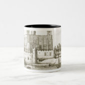 Tasse 2 Couleurs La tour de Londres, 1647 (gravure) (Centre)