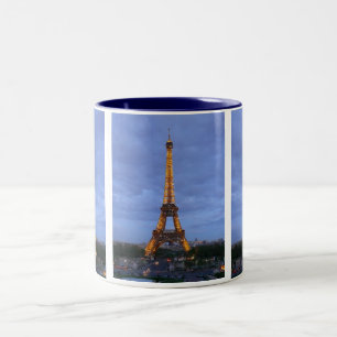 Tasse 2 Couleurs La Tour Eiffel de Paris