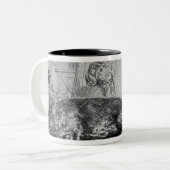 Tasse 2 Couleurs La truie, 1643 (Devant gauche)
