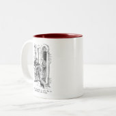 Tasse 2 Couleurs La Turquie professionnelle (avec le texte) (Devant gauche)