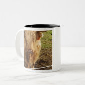Tasse 2 Couleurs La vache des Highlands (Devant gauche)