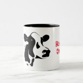 Tasse 2 Couleurs La vache se déplace (Centre)