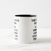 TASSE 2 COULEURS LA VAGUE BLEUE VIENT ! (Centre)