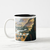 Tasse 2 Couleurs La vallée du Connecticut (Gauche)