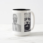 Tasse 2 Couleurs La vie de Teddy Roosevelt (Devant droit)