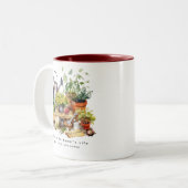 Tasse 2 Couleurs La vie du maître Gardener (Devant gauche)