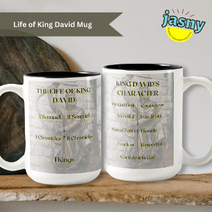 Tasse 2 Couleurs La Vie Du Roi David Inspirational Christian
