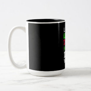 Tasse 2 Couleurs La Vie D'un Investisseur Trader Est Hauts Et Bas