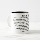 Tasse 2 Couleurs La vie d'un poète (Devant gauche)