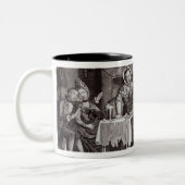 Tasse 2 Couleurs La vie élevée au-dessous des escaliers (Gauche)