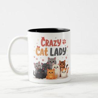 Tasse 2 Couleurs La vie est meilleure avec les chats envelopper les