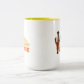 Tasse 2 Couleurs La vie est une aventure désertique (Centre)