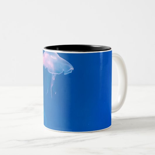 Tasse 2 Couleurs La vie marine (Devant droit)
