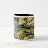 Tasse 2 Couleurs La vie toujours avec des champignons (Centre)