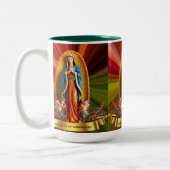 Tasse 2 Couleurs La Vierge de Guadalupe (Gauche)