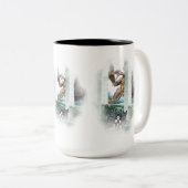 Tasse 2 Couleurs La Vignette du Dragon (Devant droit)