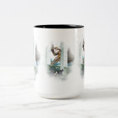 Tasse 2 Couleurs La Vignette du Dragon (Centre)
