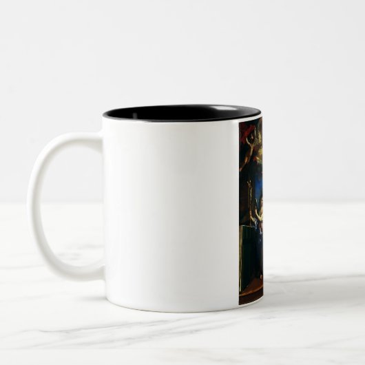 Tasse 2 Couleurs La Vocation de Saint Aloysius Luigi Gonzaga (Gauche)
