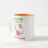 TASSE 2 COULEURS LA VOIE ME PREND (Devant gauche)