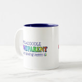 TASSE 2 COULEURS LABRADOODLE (Devant gauche)