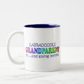 TASSE 2 COULEURS LABRADOODLE (Gauche)