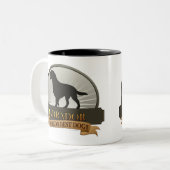 Tasse 2 Couleurs Labrador (Devant gauche)