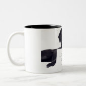 Tasse 2 Couleurs Labrador noir 13 mois (Gauche)