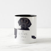 Tasse 2 Couleurs Labrador noir 13 mois (Centre)