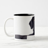 Tasse 2 Couleurs Labrador noir 13 mois (Gauche)