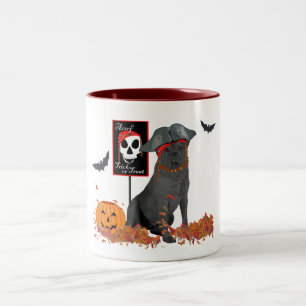 Tasse 2 Couleurs Labrador Retriever noir pirate