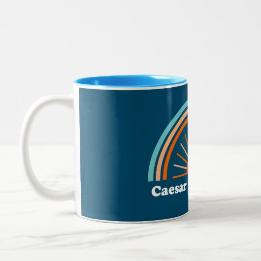 Tasse 2 Couleurs Lac Caesar Creek Ohio Rainbow (Gauche)