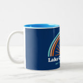 Tasse 2 Couleurs Lac Champlain New York Vermont Rainbow (Gauche)