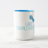 Tasse 2 Couleurs Lac Charlevoix (Centre)