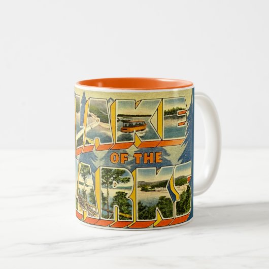 Tasse 2 Couleurs Lac des Ozarks (Devant droit)