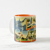 Tasse 2 Couleurs Lac des Ozarks (Devant gauche)