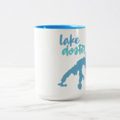 Tasse 2 Couleurs Lac Doster, Plainwell, Michigan (Centre)