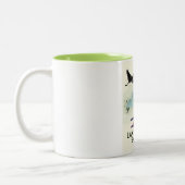 Tasse 2 Couleurs lac geneva suisse Avis de voyage (Gauche)