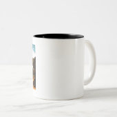 Tasse 2 Couleurs Lac George et le Village de Caldwell (Devant droit)