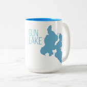 Tasse 2 Couleurs Lac gun (Devant droit)
