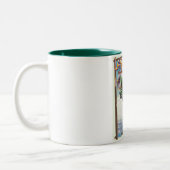 Tasse 2 Couleurs Lac Huron - États-Unis - Canada (Gauche)