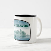 Tasse 2 Couleurs Lac Lavon Texas Deer (Devant droit)