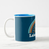 Tasse 2 Couleurs Lac Lavon Texas Rainbow (Gauche)
