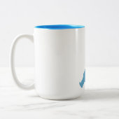 Tasse 2 Couleurs Lac Macatawa, le comté d'Ottawa, Michigan (Gauche)