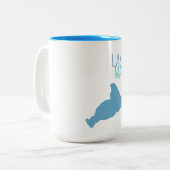 Tasse 2 Couleurs Lac Macatawa, le comté d'Ottawa, Michigan (Devant gauche)