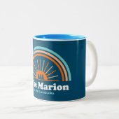 Tasse 2 Couleurs Lac Marion Caroline du Sud Arc en ciel (Devant droit)