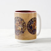 Tasse 2 Couleurs Lac Medieval des Knights (Devant droit)