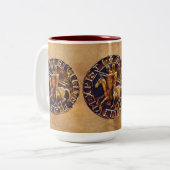 Tasse 2 Couleurs Lac Medieval des Knights (Devant gauche)