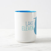 Tasse 2 Couleurs Lac onze, Bloomingdale, Michigan (Centre)