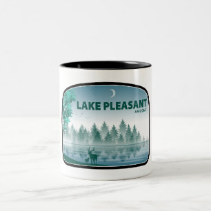 Tasse 2 Couleurs Lac Pleasant Arizona Deer